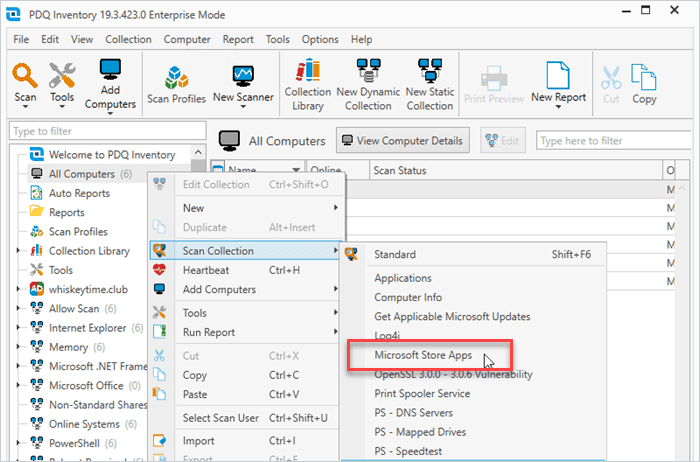 Windows Inventory How to inventory Microsoft Store apps | PDQ